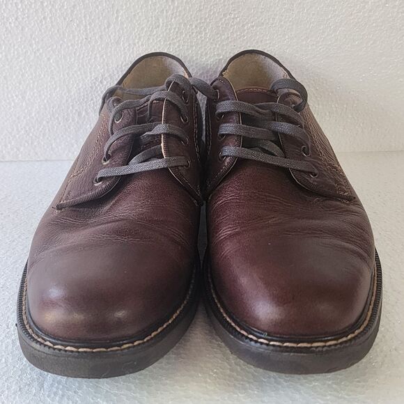 J.MURPHY by Johnston & Murphy Brown Leather Derby Dress Shoes - Classic Lace-Up main image 5